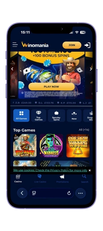 Winomania login