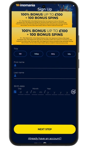Winomania android login